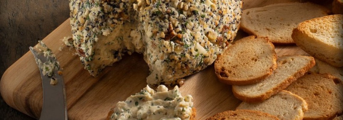 New Recipe - Balderson Everything Bagel Cheese Ball
