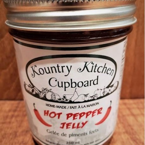 Red Pepper Jelly - Hot - Kountry Cupboard - 250 ml
